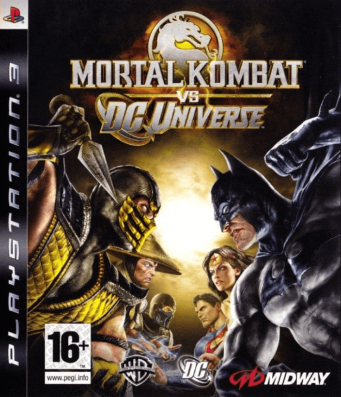 بازی پلی استیشن 3 (PS3 ) نسخه رایتی نسخه هک شده بازی mortal-kombat-vs-dc-universe