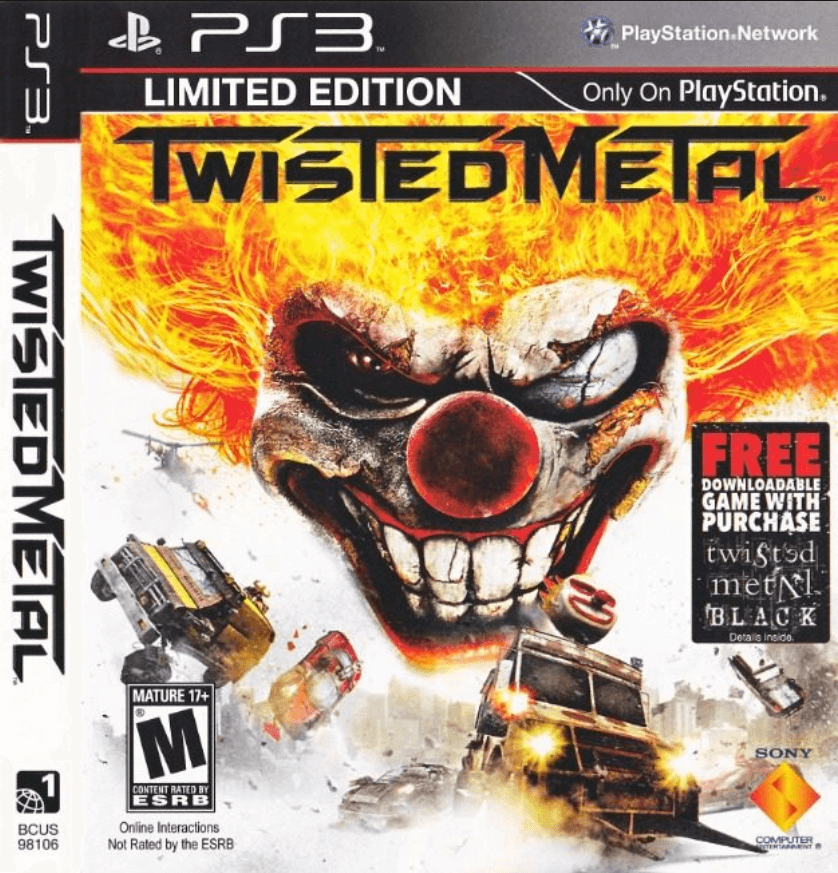 بازی پلی استیشن 3 (PS3 ) نسخه رایتی نسخه هک شده بازی Twisted Metal
