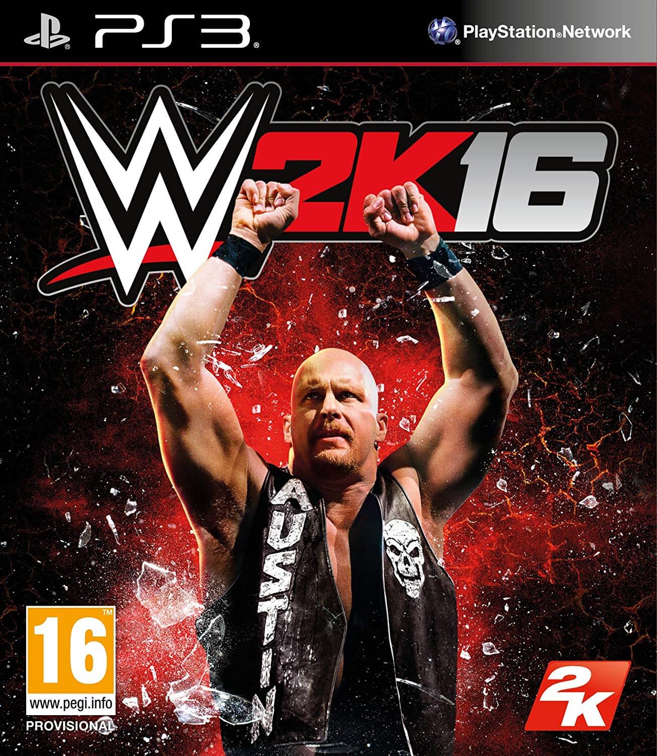 بازی پلی استیشن 3 (PS3 ) نسخه رایتی نسخه هک شده بازی  WWE 2K16