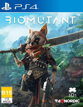 بازی پلی استیشن 4 نسخه رایتی نسخه هکشده بازی Biomutant ps4