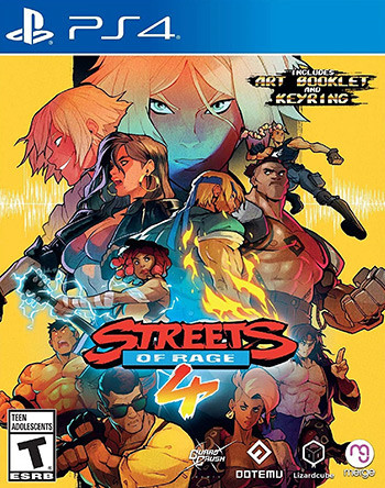 بازی پلی استیشن 4 نسخه رایتی نسخه هکشده بازی Streets of Rage ps4