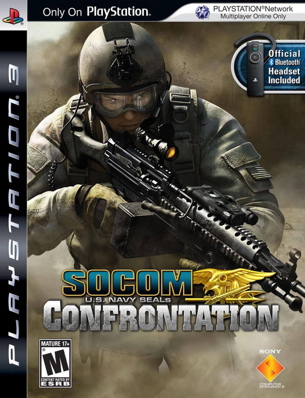 بازی پلی استیشن 3 (PS3 ) نسخه رایتی نسخه هک شده بازی SOCOM U.S. Navy SEALs: Confrontation ps3
