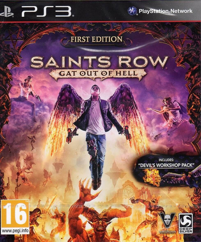 بازی پلی استیشن 3 (PS3 ) نسخه رایتی نسخه هک شده بازی Saints Row: Gat out of Hell ps3