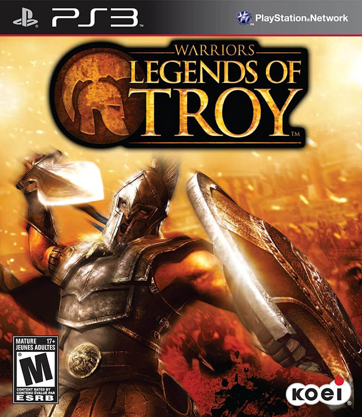 بازی پلی استیشن 3 (PS3 ) نسخه رایتی نسخه هک شده بازی Warriors: Legends of Troy ps3