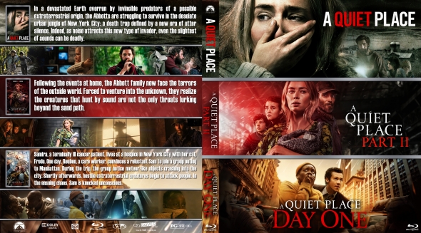 فیلم خارجی کالکشن  یک مکان ساکت A Quiet Place Collection با کیفیت خوب پلیر خانگی