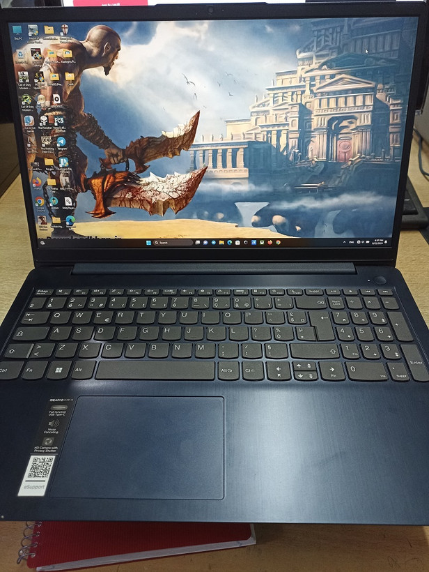 لپ تاپ 15.6 اینچی لنوو مدل IdeaPad 3 15IAU7-i3 1215U 16GB استوک