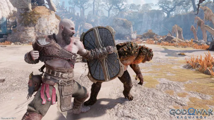 فلش 128 گیگ با بازی خدای جنگ رگناروک God of War Ragnarök