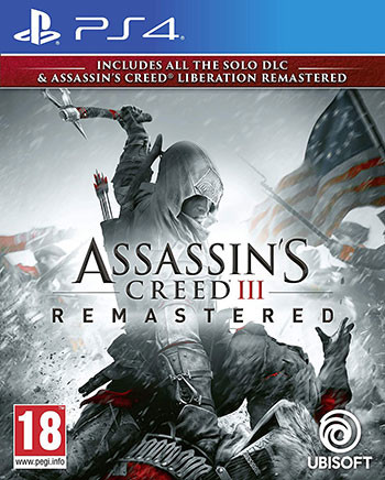 بازی پلی استیشن 4 نسخه رایتی نسخه هکشده بازی Assassins Creed III Remastered ps4