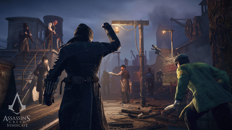 بازی پلی استیشن 4 نسخه رایتی نسخه هکشده بازی Assassins Creed Syndicate ps4