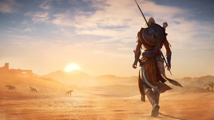 بازی پلی استیشن 4 نسخه رایتی نسخه هکشده بازی Assassins Creed Origins ps4