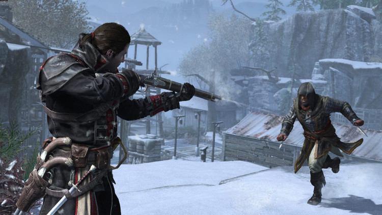 بازی پلی استیشن 4 نسخه رایتی نسخه هکشده بازی Assassins Creed Rogue Remastered ps4