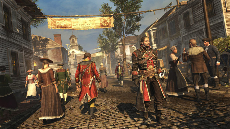 بازی پلی استیشن 4 نسخه رایتی نسخه هکشده بازی Assassins Creed Rogue Remastered ps4