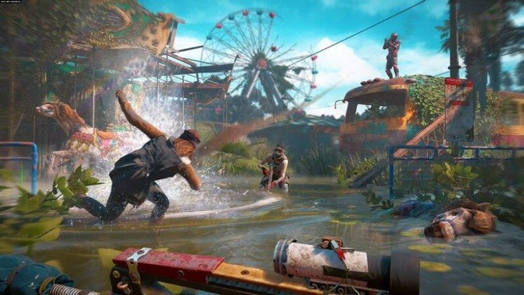 بازی پلی استیشن 4 نسخه رایتی نسخه هکشده بازی Far Cry New Dawn ps4