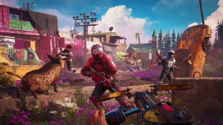 بازی پلی استیشن 4 نسخه رایتی نسخه هکشده بازی Far Cry New Dawn ps4