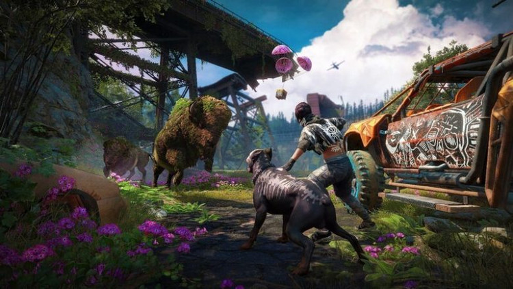 بازی پلی استیشن 4 نسخه رایتی نسخه هکشده بازی Far Cry New Dawn ps4