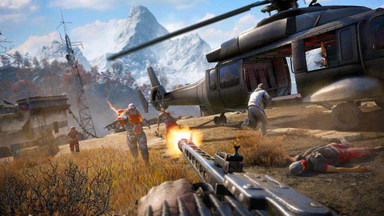 بازی پلی استیشن 4 نسخه رایتی نسخه هکشده بازی Far Cry 4 Gold Edition ps4