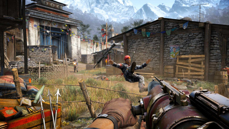 بازی پلی استیشن 4 نسخه رایتی نسخه هکشده بازی Far Cry 4 Gold Edition ps4