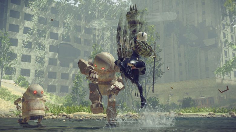 بازی پلی استیشن 4 نسخه رایتی نسخه هکشده بازی NieR Automata ps4