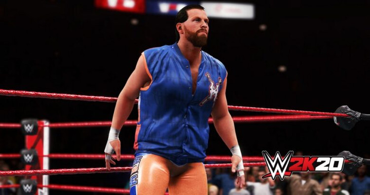 بازی پلی استیشن 4 نسخه رایتی نسخه هکشده بازی WWE 2K20 ps4