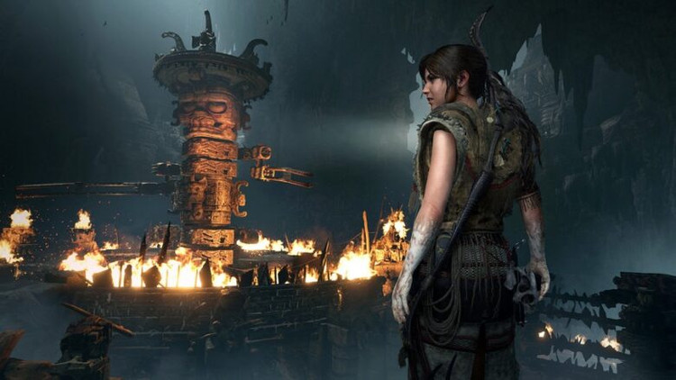 بازی پلی استیشن 4 نسخه رایتی نسخه هکشده بازی Shadow of the Tomb Raider ps4
