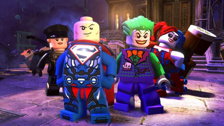 بازی پلی استیشن 4 نسخه رایتی نسخه هکشده بازی LEGO DC Super-Villains ps4