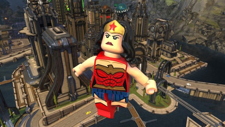 بازی پلی استیشن 4 نسخه رایتی نسخه هکشده بازی LEGO DC Super-Villains ps4