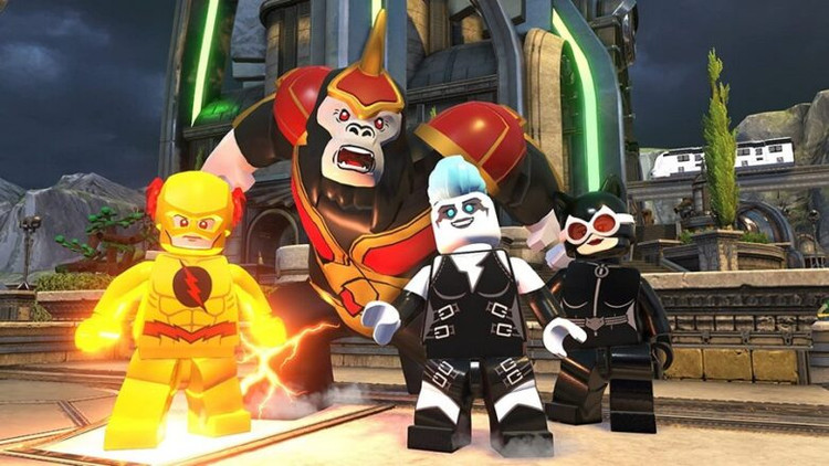 بازی پلی استیشن 4 نسخه رایتی نسخه هکشده بازی LEGO DC Super-Villains ps4