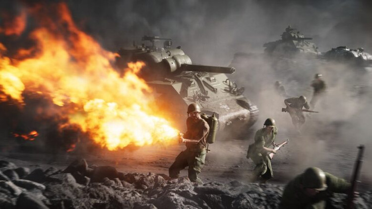 بازی پلی استیشن 4 نسخه رایتی نسخه هکشده بازی Battlefield V ps4