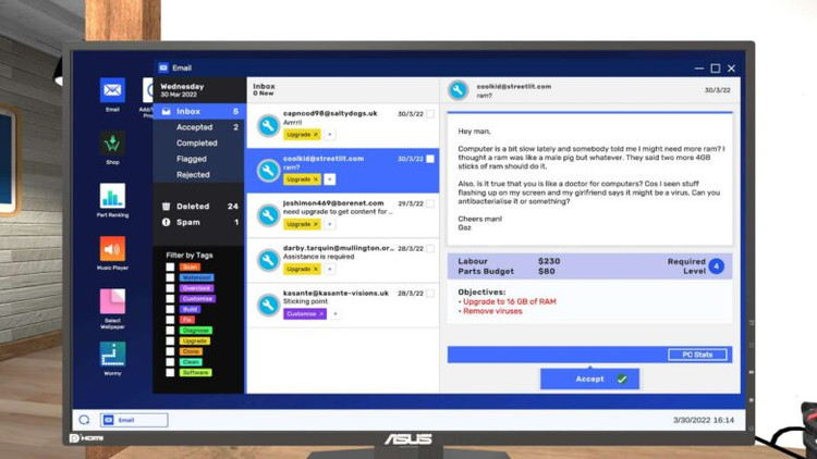 بازی PC Building Simulator 2 برای کامپیوتر