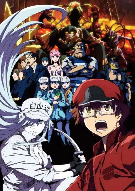 انیمه ژاپنی Hataraku Saibou Black (TV)