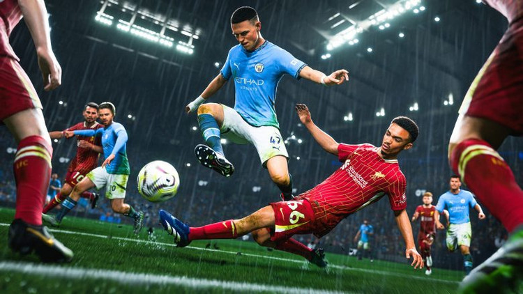 بازی پلی استیشن 4 نسخه رایتی نسخه هکشده بازی EA SPORTS FC 25 برای PS4