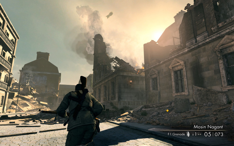 بازی Sniper Elite V2 تک تیرانداز نخبه 2 دوبله فارسی برای PC