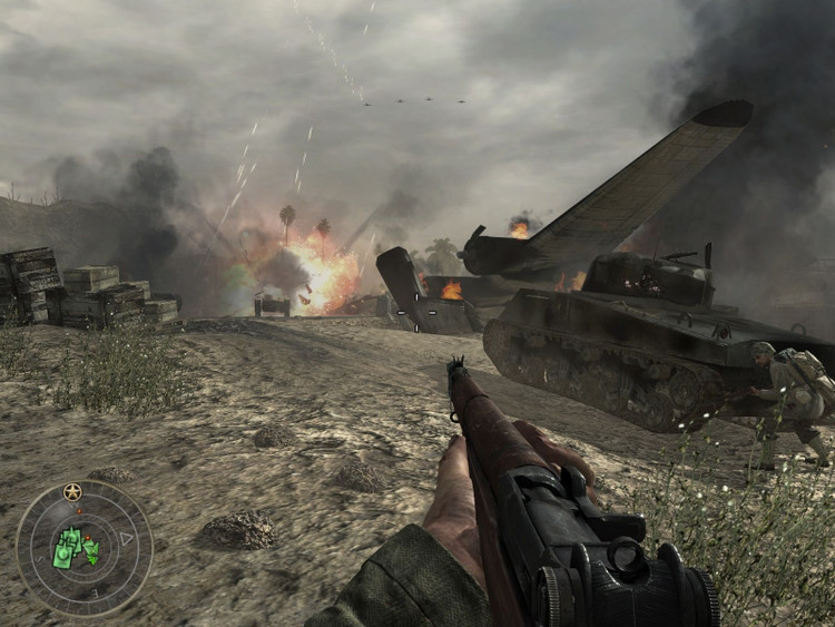بازی Call of Duty World at War ندای وظیفه جهان در جنگ دوبله فارسی برای PC