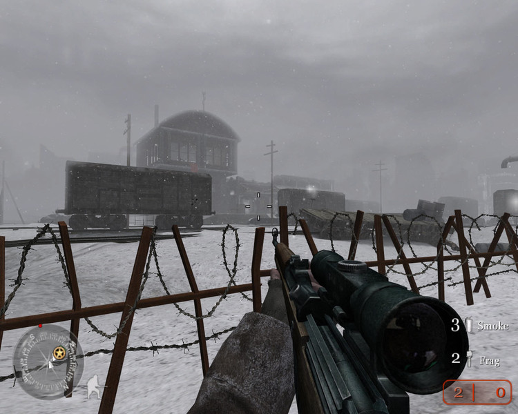 بازی Call of Duty 2 ندای وظیفه 2 دوبله فارسی برای PC
