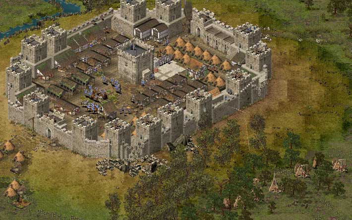 بازی کامپیوتر قلعه Stronghold 2001 دوبله فارسی