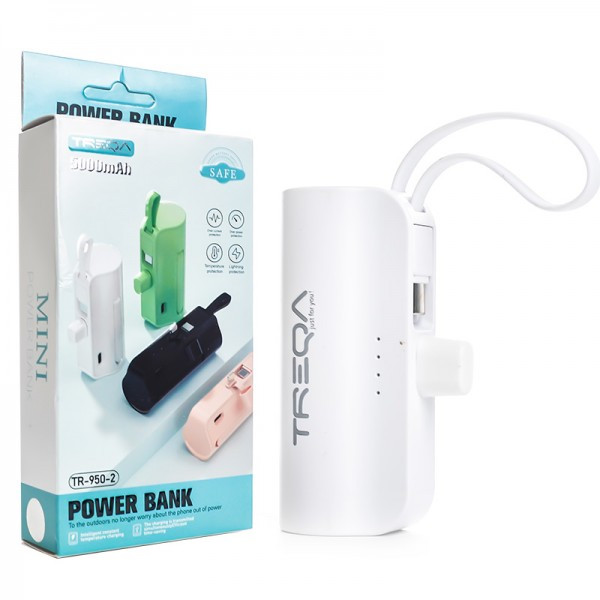 پاوربانک ترکا (TREQA) مدل TR-950-2 ظرفیت 5000mAh