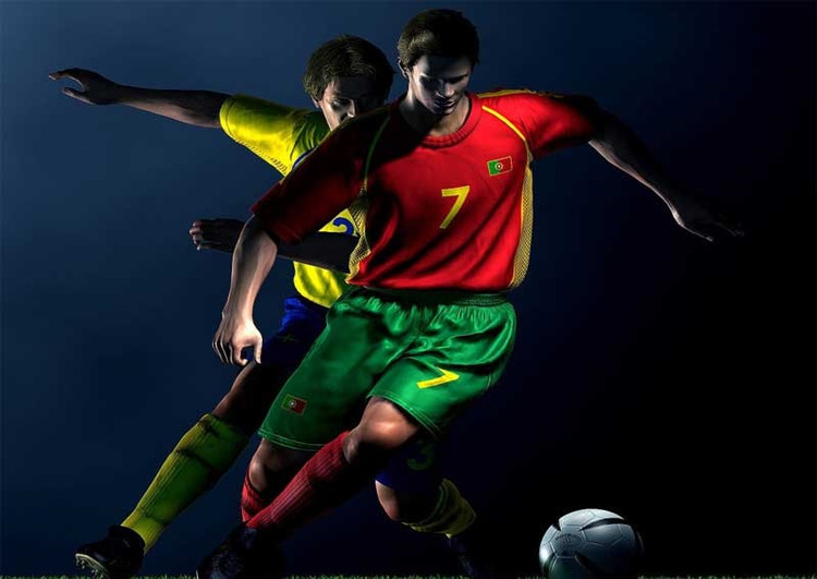 بازی کامپیوتر فوتبال Pro Evolution Soccer 4 دوبله فارسی