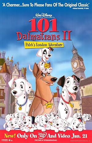 انیمیشن 101 سگ خالدار 2: ماجرای پچ در لندن 101Dalmatians II: Patchs London Adventure 2002