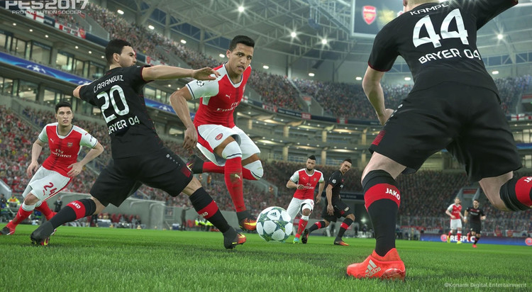 بازی کامپیوتر فوتبال تکاملی حرفه ای 2017 گزارش فارسی Pro Evolution Soccer 2017