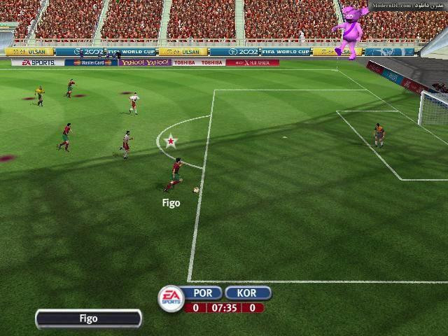 بازی کامپیوتر فوتبال جام جهانی 2002 گزارش فارسی FIFA World Cup 2002