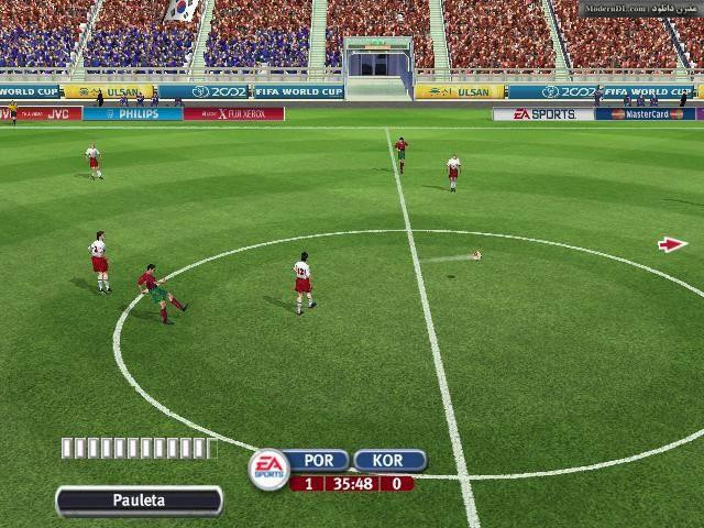 بازی کامپیوتر فوتبال جام جهانی 2002 گزارش فارسی FIFA World Cup 2002