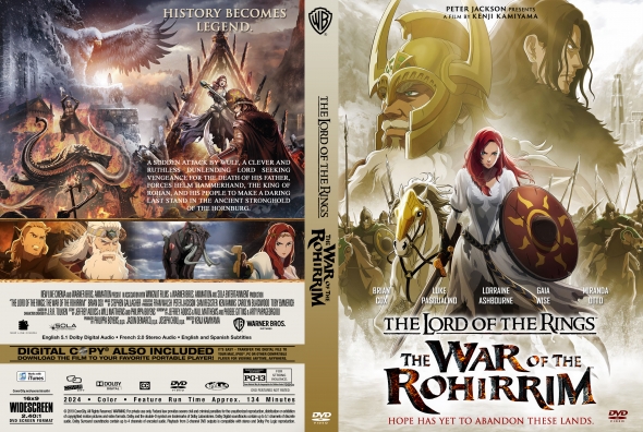 انیمیشن The War of the Rohirrim پلیر خانگی