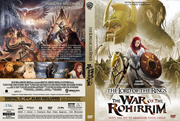 انیمیشن The War of the Rohirrim پلیر خانگی