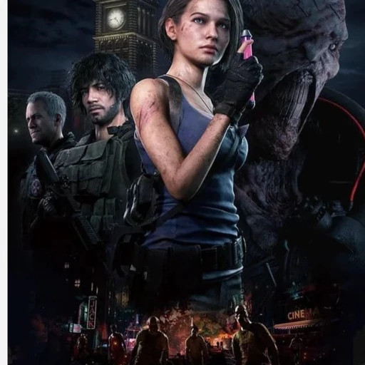 بازی رزیدنت اویل 3 ریمیک Resident Evil 3 دوبله فارسی