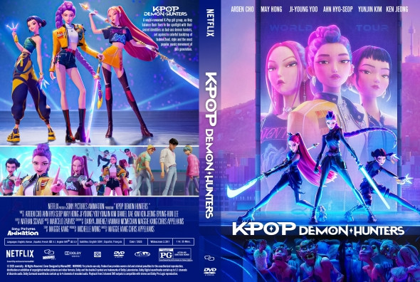 انیمیشن KPop Demon Hunters با دوبله فارسی پلیر خانگی