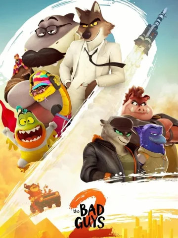انیمیشن The Bad Guys 2 2025 با دوبله فارسی پلیر خانگی