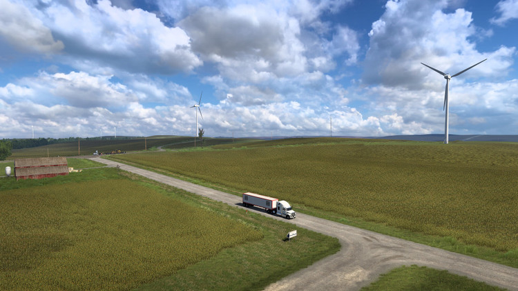 بازی American Truck Simulator – Iowa برای کامپیوتر