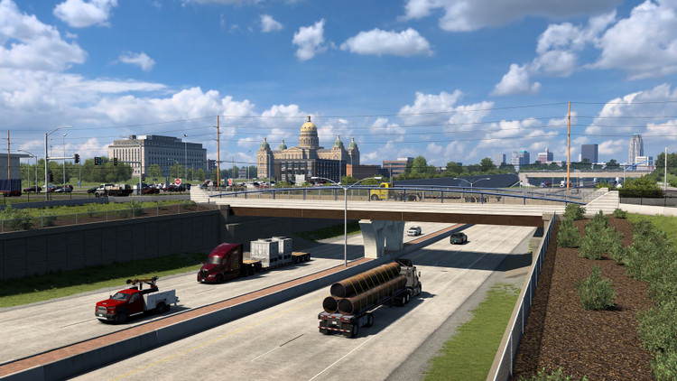 بازی American Truck Simulator – Iowa برای کامپیوتر