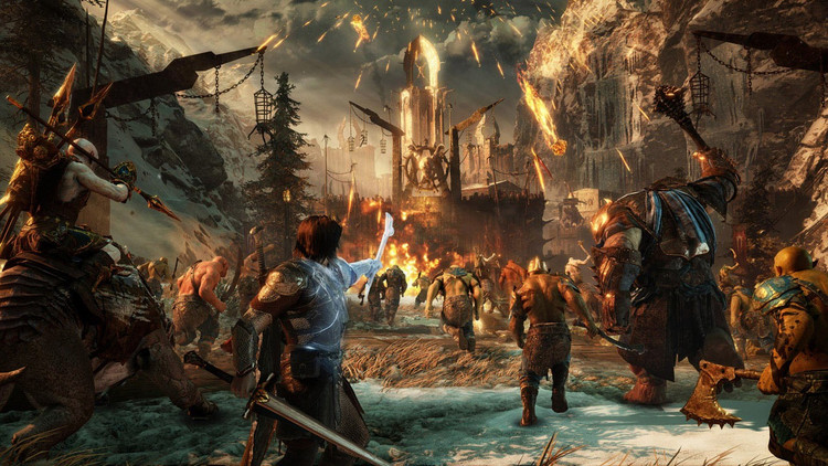 فلش 64 گیگ با بازی Middle-earth Shadow of War