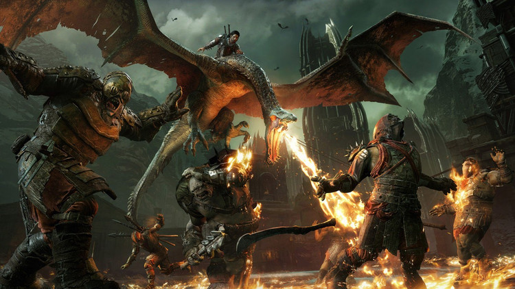 فلش 64 گیگ با بازی Middle-earth Shadow of War